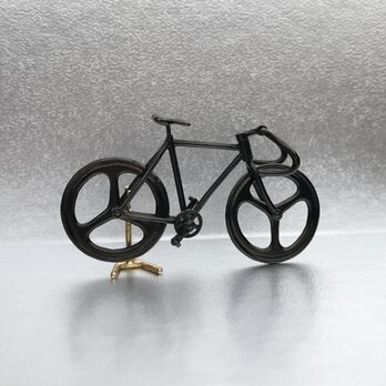 自転車ペンダント ドロップハンドル - Blackの画像