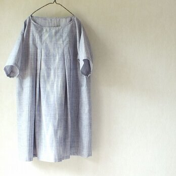 カディのふんわりタックワンピース