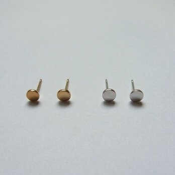 <NOVEC> GOLD DOT EARRINGSの画像