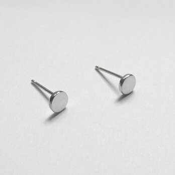 <NOVEC> SILVER DOT EARRINGSの画像