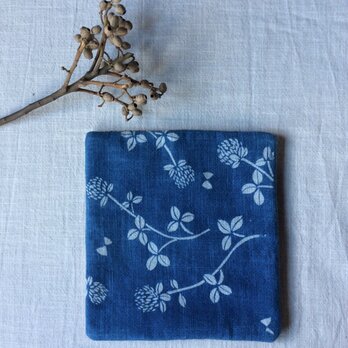 藍染め ティーマット「花降る日」