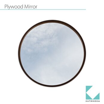 KATOMOKU plywood mirror  km-48LBの画像
