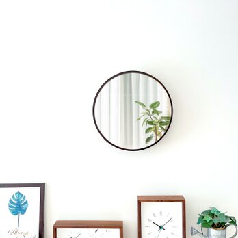 KATOMOKU plywood mirror  km-48BR 壁掛け鏡 木製 インテリアの画像