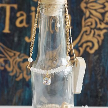 海の泡アンクレット(きらめきカラー)