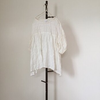 ポコポココットンの生地のふんわりブラウスM~L