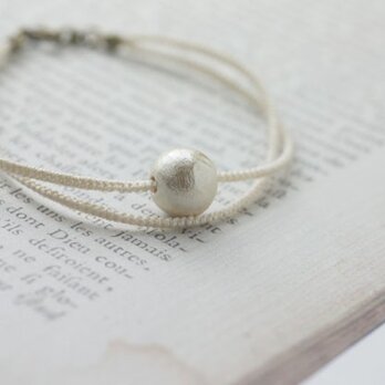 cottonpearl braceletの画像