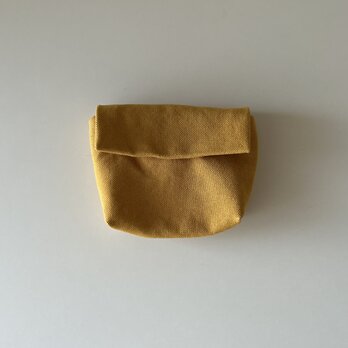 きちんとポーチ S / mustard