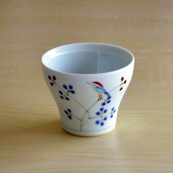 錦鳥と木の実　新煎茶の画像
