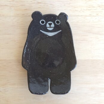 ツキノワグマ皿