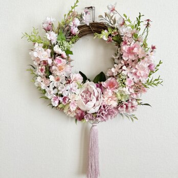 Cherryblossom wreathの画像