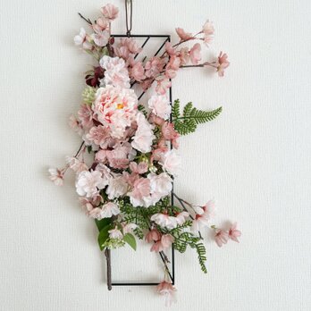 春　桜壁掛け飾り