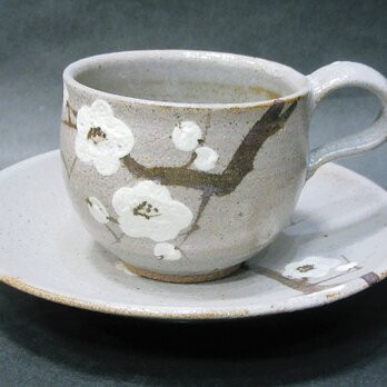 コーヒーカップ（梅）の画像