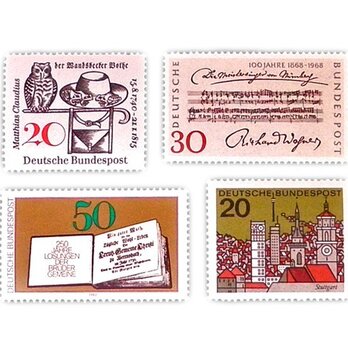 ドイツ切手（聖書と楽譜）Germany　DA-STE086の画像