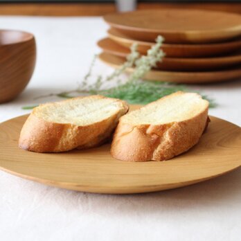 山桜のお皿（φ２１０）パン皿の画像