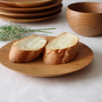 山桜のお皿（φ１８５）パン皿の画像