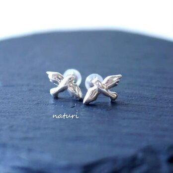 【pigeon】sv925 dove pierce (2pcs)の画像