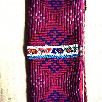 アフガニスタン手刺繍の長財布の画像