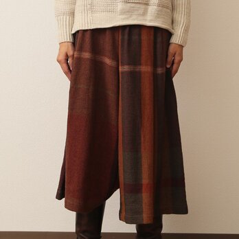 wide pants SHORT wool70