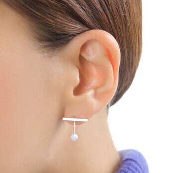 Silver Half Pierced earringの画像
