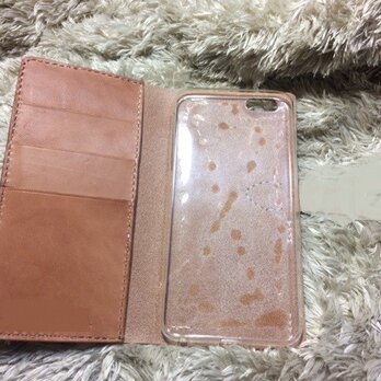 sasappe565様オーダー　iPhone８　レザーケース