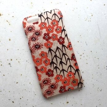 Wacon友禅和紙iPhone6カバー［松竹梅］