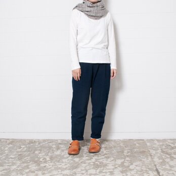 ymea-P0006B  備後節織　パンツ　濃紺　サイズ１