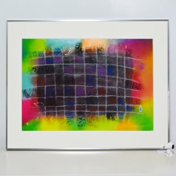 オーダーアート☆シュリヤントラ☆パステルアート        
