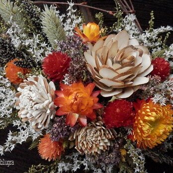 atelierBLUGRA八ヶ岳〜（新作）秋色Wreathの画像