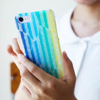 世界に一つの手描きスマホケース！流氷