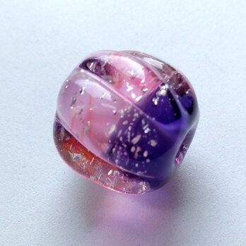 とんぼ玉/紫ピンク2の画像