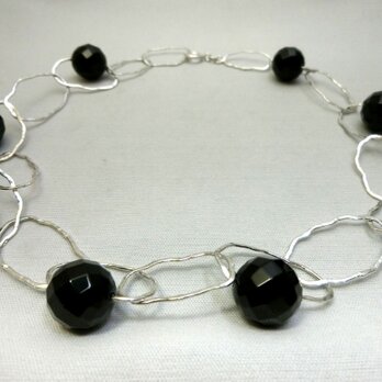 オニキスチェーンネックレス