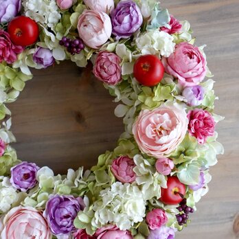 Wreath ～白雪姫の花冠～ 33cmの画像