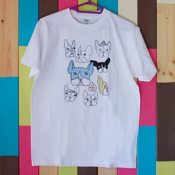 French Bulldog T-shirt _ Free / Mens sizeの画像