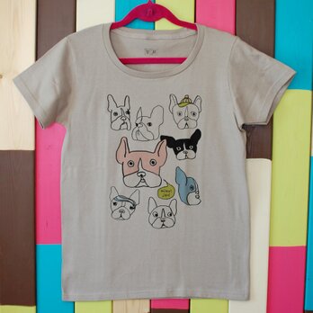French Bulldog T-shirt _ Ladys M・L sizeの画像