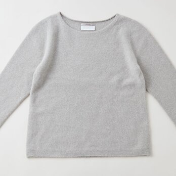 【再入荷】enrica cashmere&wool knit / mochaの画像