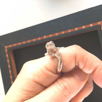 S様ご注文フトアゴの指輪とネックレスの画像