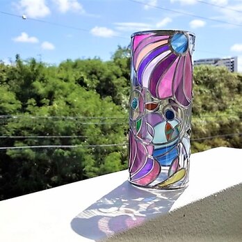 ガラスラウンド型花瓶『ティンカーベル』の画像