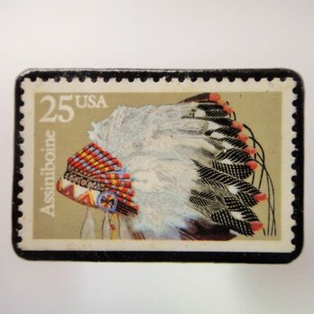 アメリカ1990年　切手ブローチ 2939の画像