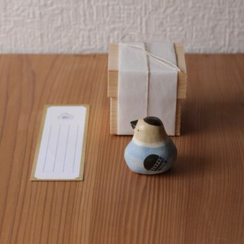 【神無月・新作】伝書鳩（枯茶） ※受注制作 / 国産ヒノキの木箱入りの画像