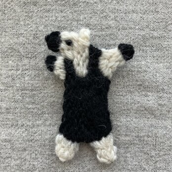 アリクイ威嚇＊ブローチ