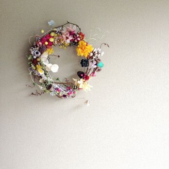 wreath-colorful 1の画像