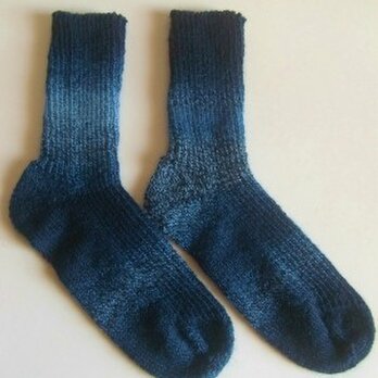 手編み靴下【クレイジー・ザウバー・ボール 1535】の画像