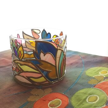 ３Wayキャンドルホルダー『玉響TAMAYURA』円形ガラスの画像