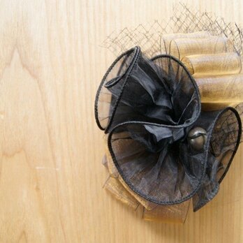 ピンコサージュ　ブラウン