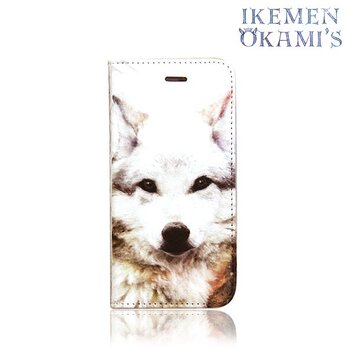 ★手帳型ケース★イケメン狼’s(イケメンEくん) iPhone16〜選択可能 iPhoneケースの画像