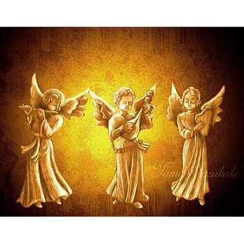 絵画販売「三人天使」の画像