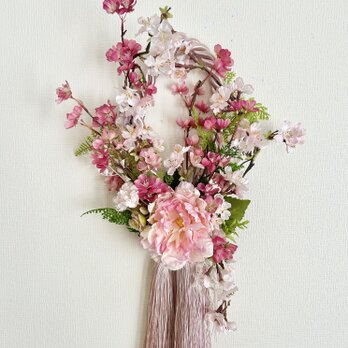Tassel wreath Cherryblossomの画像