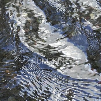 流れ-7　PH-A4-0125 　　写真　渓流　水　清流　流れ　富士山　伏流水の画像
