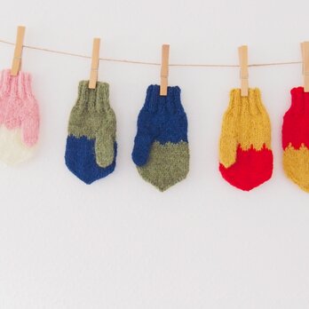 なみなみのベビーミトン