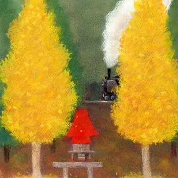 紅い屋根の画像